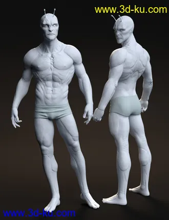 3D打印模型Planetary Smuggler HD for Genesis 8 Male的图片