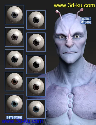 3D打印模型Planetary Smuggler HD for Genesis 8 Male的图片