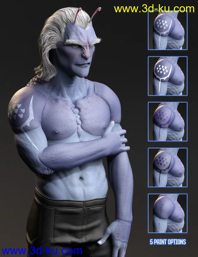 Planetary Smuggler HD for Genesis 8 Male模型的图片7