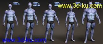 3D打印模型Planetary Smuggler HD for Genesis 8 Male的图片