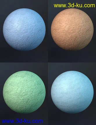 3D打印模型Plaster Iray Shaders的图片