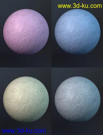 3D打印模型Plaster Iray Shaders的图片