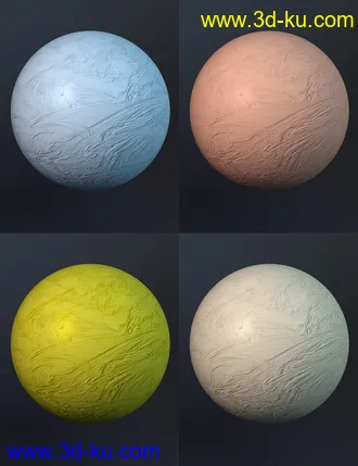 3D打印模型Plaster Iray Shaders的图片