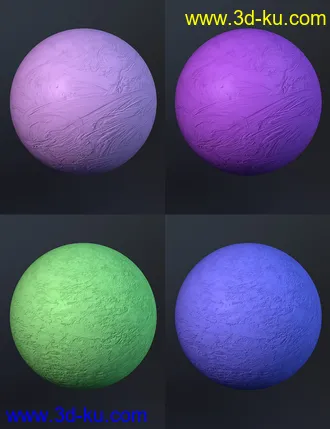 3D打印模型Plaster Iray Shaders的图片