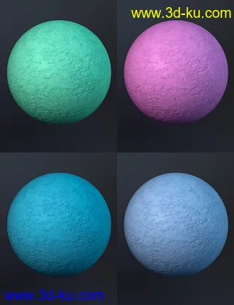 3D打印模型Plaster Iray Shaders的图片