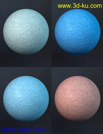 3D打印模型Plaster Iray Shaders的图片