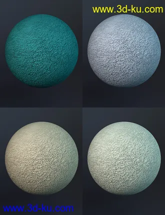 3D打印模型Plaster Iray Shaders的图片