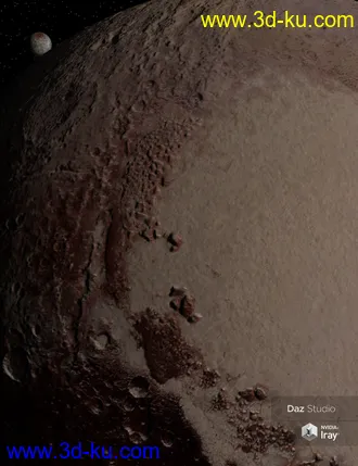 3D打印模型Pluto and Charon的图片