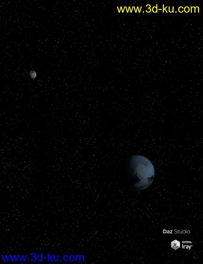 Pluto and Charon模型的图片3