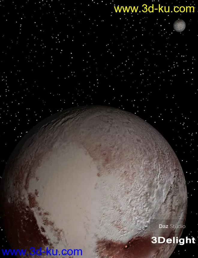 Pluto and Charon模型的图片6
