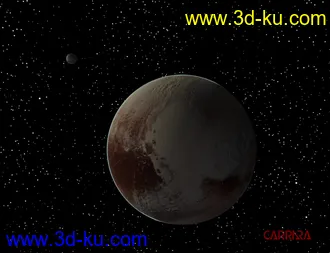 3D打印模型Pluto and Charon的图片