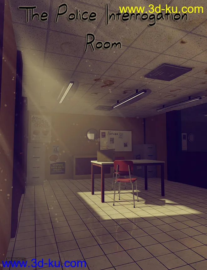 Police Interrogation Room模型的图片2