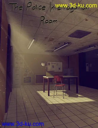 3D打印模型Police Interrogation Room的图片