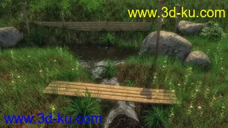 3D打印模型Pondbridge的图片