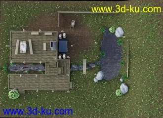 3D打印模型Pondbridge的图片
