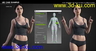 3D打印模型Pose Fusion for Genesis to Genesis 8的图片