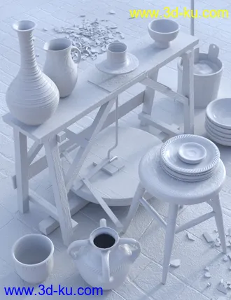 3D打印模型Potters Workshop的图片