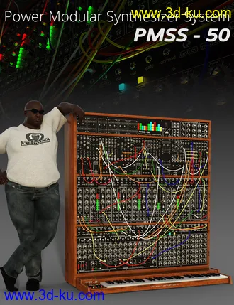 3D打印模型Power Modular Synthesizer System PMSS-50的图片