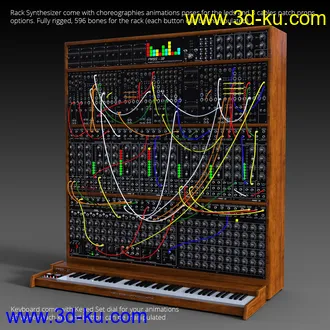 3D打印模型Power Modular Synthesizer System PMSS-50的图片