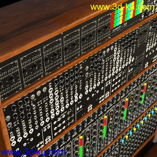 Power Modular Synthesizer System PMSS-50模型的图片4
