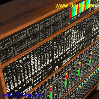 3D打印模型Power Modular Synthesizer System PMSS-50的图片