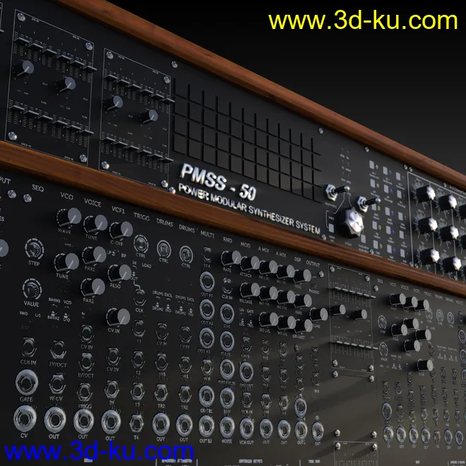 Power Modular Synthesizer System PMSS-50模型的图片5