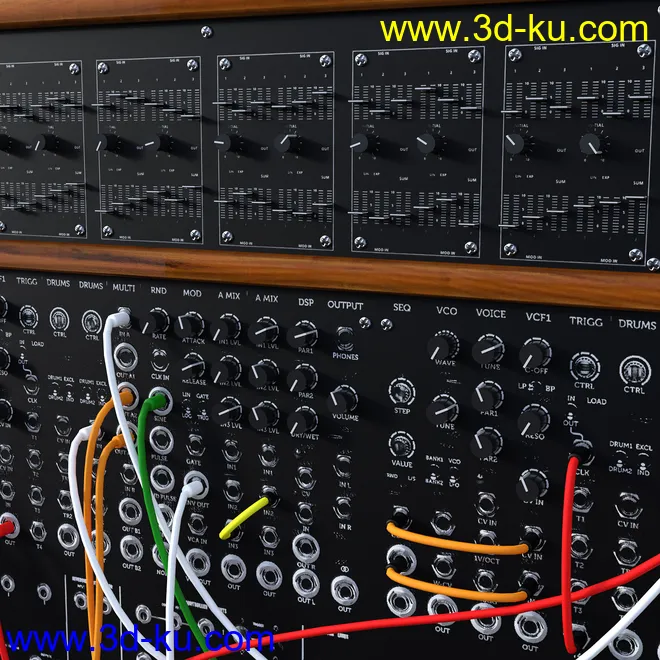 Power Modular Synthesizer System PMSS-50模型的图片6
