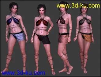 Primal Thunder - dForce Primal Scream Outfit Textures模型的图片27