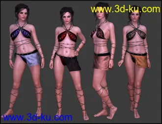 3D打印模型Primal Thunder - dForce Primal Scream Outfit Textures的图片