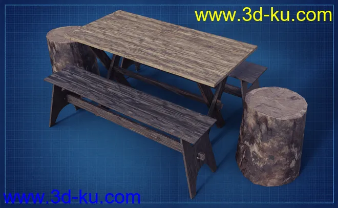 Primitive Medieval Campsite模型的图片9