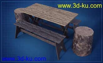 3D打印模型Primitive Medieval Campsite的图片