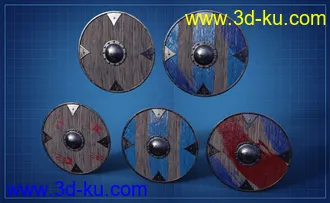 3D打印模型Primitive Medieval Campsite的图片