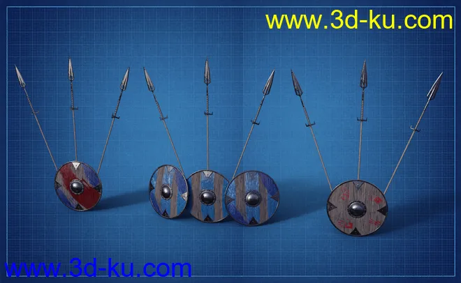 Primitive Medieval Campsite模型的图片12