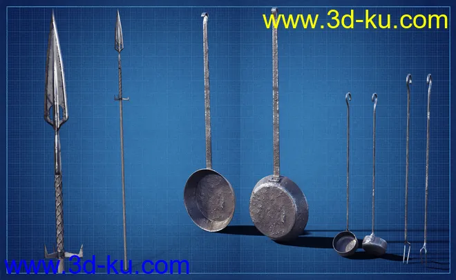 Primitive Medieval Campsite模型的图片13