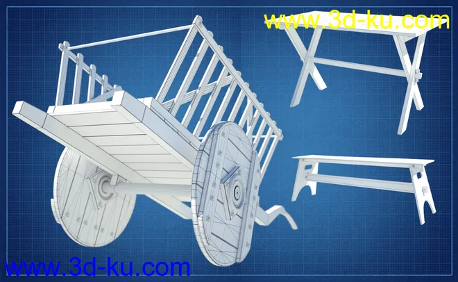 Primitive Medieval Campsite模型的图片15