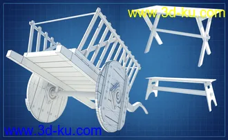 3D打印模型Primitive Medieval Campsite的图片