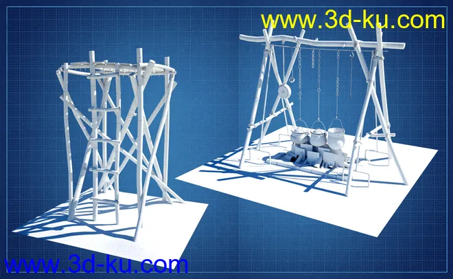 Primitive Medieval Campsite模型的图片17