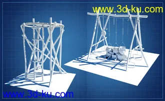 3D打印模型Primitive Medieval Campsite的图片