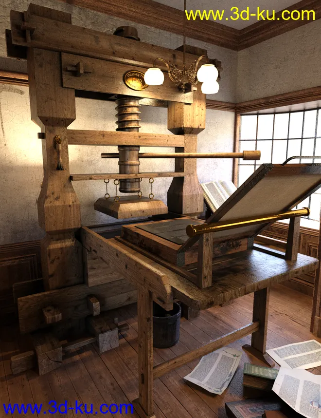 Printers Workshop Props模型的图片1
