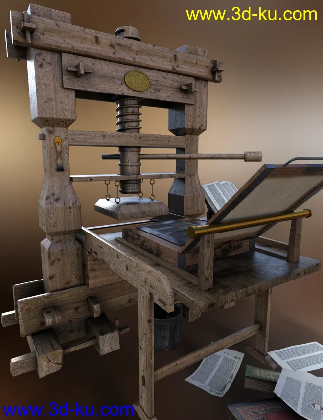 Printers Workshop Props模型的图片6