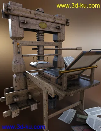 3D打印模型Printers Workshop Props的图片