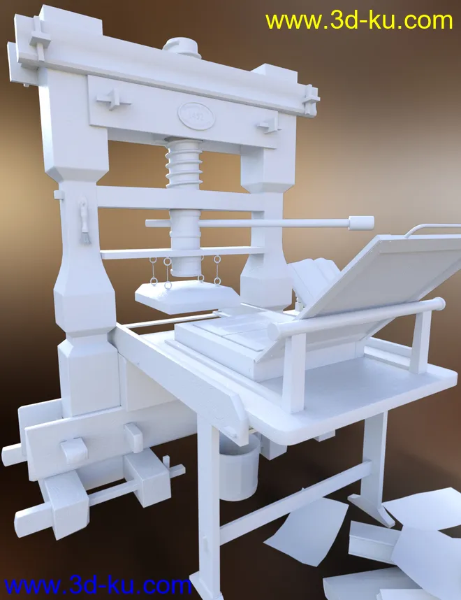 Printers Workshop Props模型的图片7