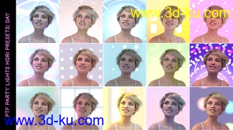 3D打印模型PTF Party Lights的图片