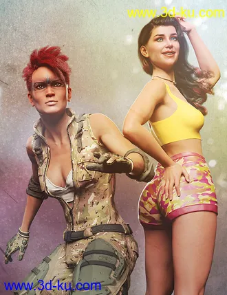 3D打印模型PTF War and Peace Camo Shader Pack的图片