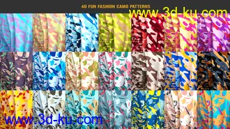 3D打印模型PTF War and Peace Camo Shader Pack的图片