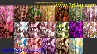 3D打印模型PTF War and Peace Camo Shader Pack的图片