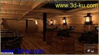 3D打印模型PW Customizable Pirate Ship的图片