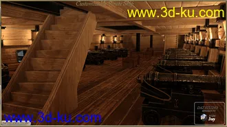 3D打印模型PW Customizable Pirate Ship的图片