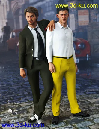 3D打印模型Q Suit for Genesis 8 Male(s)的图片