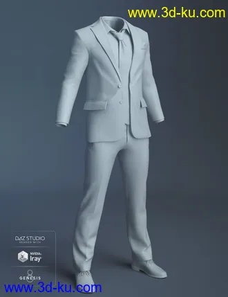 3D打印模型Q Suit for Genesis 8 Male(s)的图片